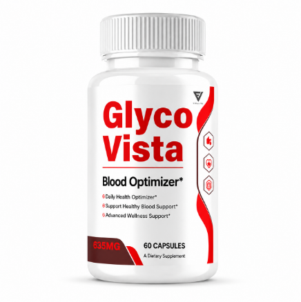 Glyco Vista Blood Optimizer 60 capsules bottle front label